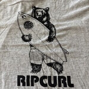 Rip Curl Bear With Surfboard Men's Wetsuit Icon Tank Top, US X-Large
